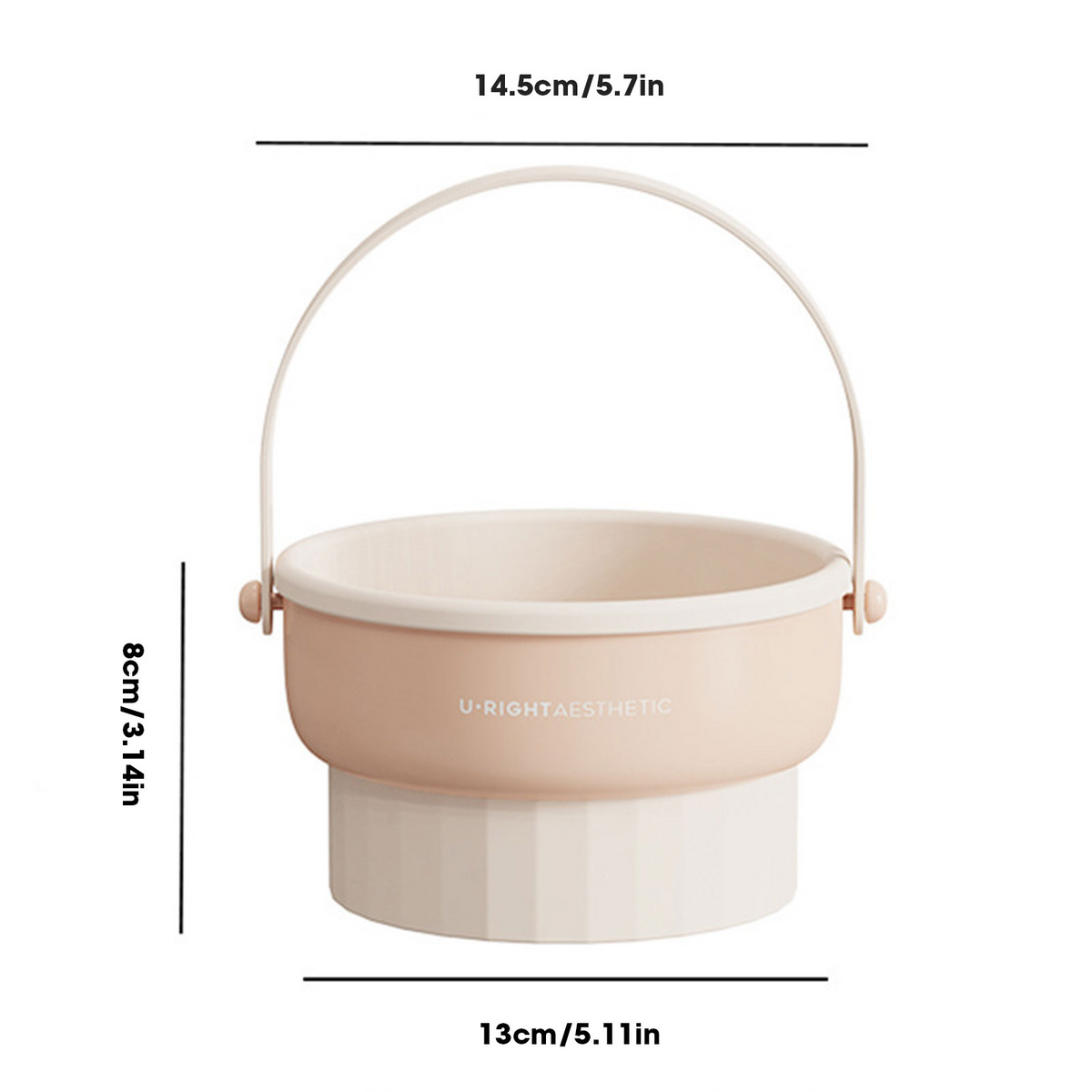 Perchero de Silicona para Limpieza de Brochas