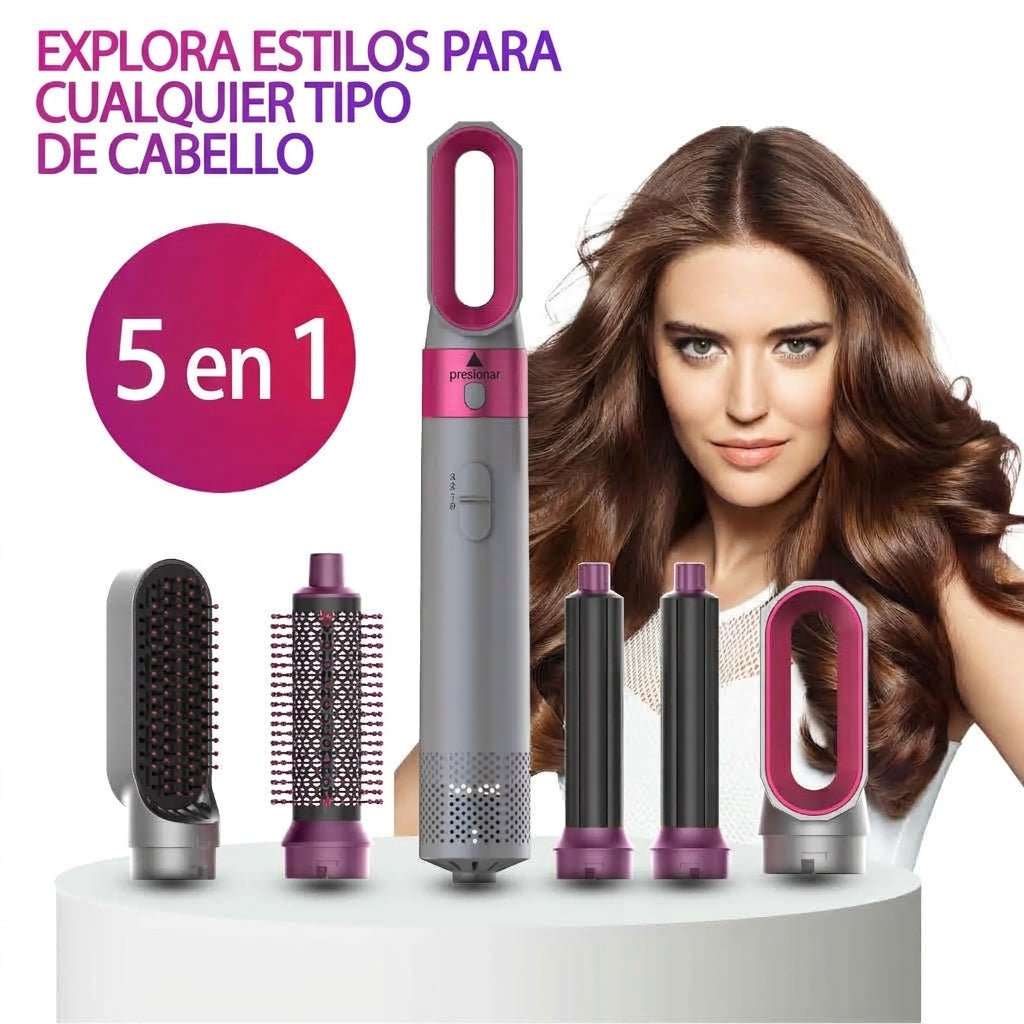 Secador de pelo 5 en 1